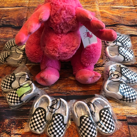 Baby Toddler Checkerboard slip-on prewalker shoes